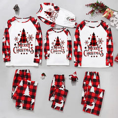 Festive Checkered Family Pyjama Set