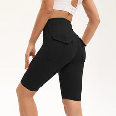 ElevateFit High Waist Yoga Shorts