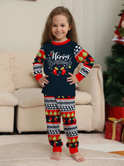 Festive Cartoon Family Christmas Pyjama Set