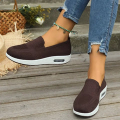 BreezeStride Women's Slip-On Trainers
