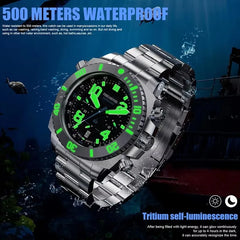 FeelNever Sport Diver Quartz Watch for Men