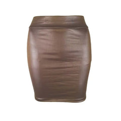 Women's High-Waist Bodycon Mini Skirt – Slim Fit Pencil Skirt