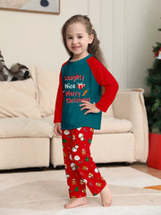 Festive Family Elk Pyjamas - Red & Green Plaid