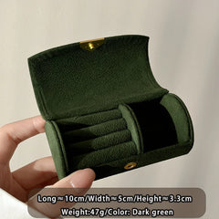 Mini Velvet Jewellery Case