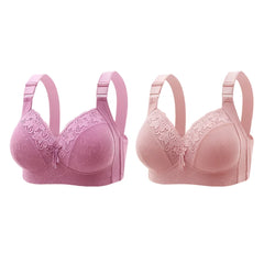 Ultra-Thin Lace Bralette – Deep V Plunge Sexy Lingerie for Women