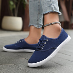 Canvas Charm: Women's Everyday Sneakers