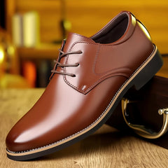 Elegant Leather Derby Shoes