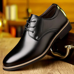 Elegant Leather Derby Shoes
