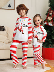Cosy Family Christmas Pyjamas - Santa & Reindeer Design