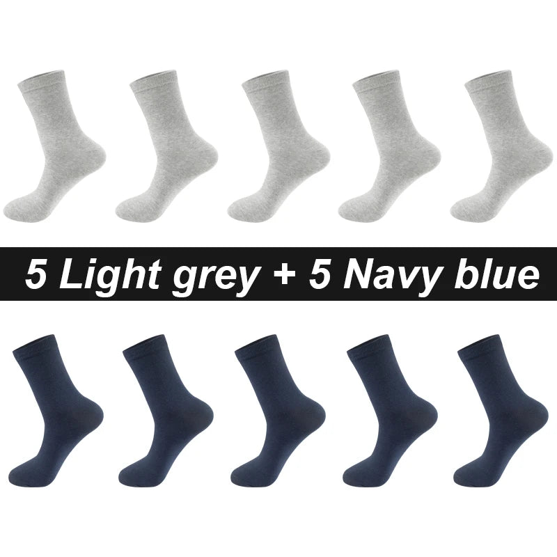 Men's Cotton Rich Socks, 10 Pairs