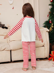 Cosy Family Christmas Pyjamas - Santa & Reindeer Design