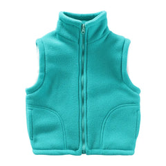 CozyFleece Kids’ Winter Vest – Warm & Stylish