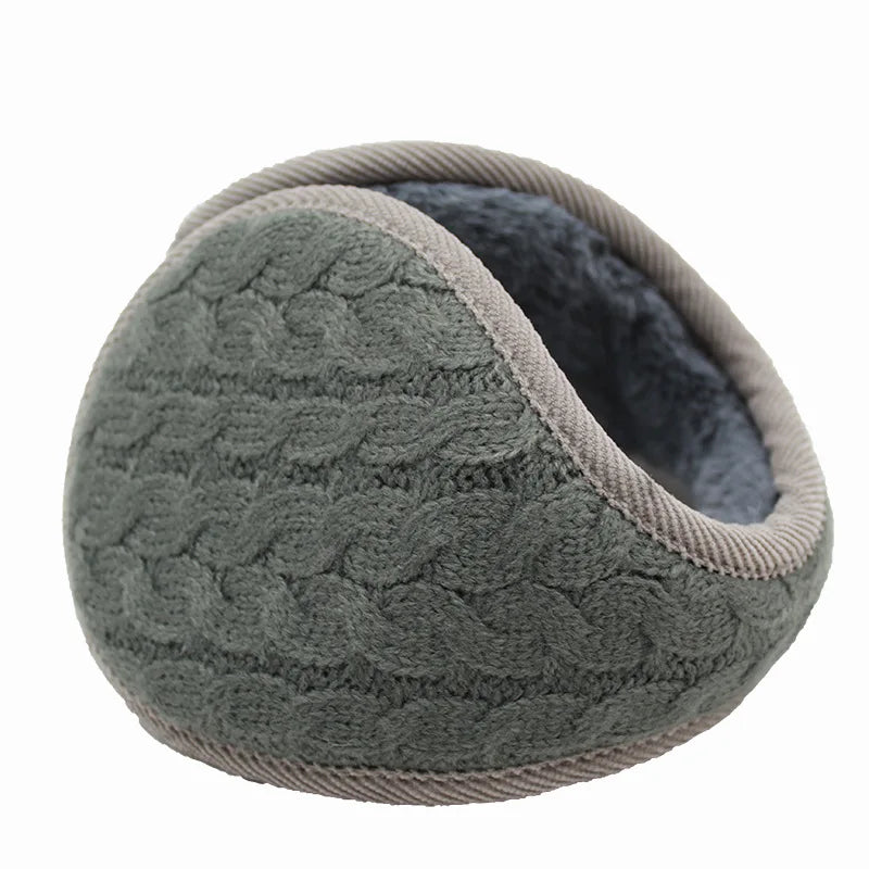 Behind-the-Head Knitted Earmuffs