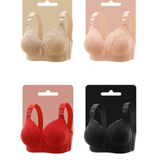 Ultra-Thin Lace Bralette – Deep V Plunge Sexy Lingerie for Women