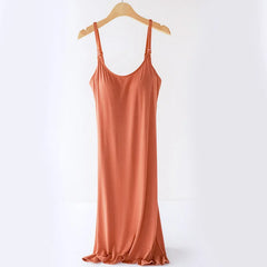 Maternity Sleeveless Nursing Nightdress