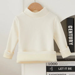 Kids' Fleece Lined Mock Neck Top