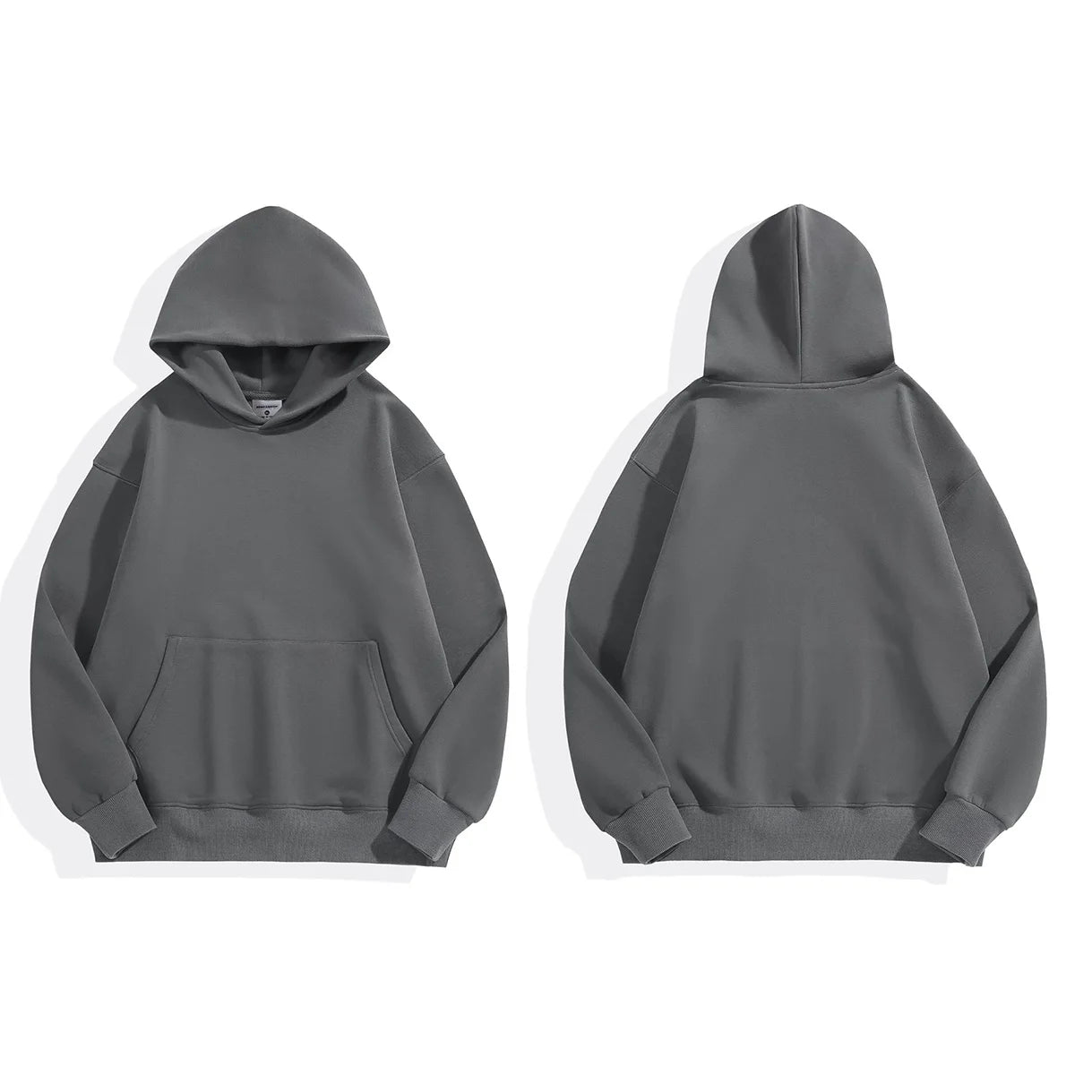 Men's Heavyweight Fleece-Lined Hoodie, 480gsm