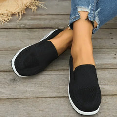 BreezeStride Women's Slip-On Trainers