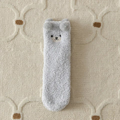 Women's Fluffy Teddy Bear Socks