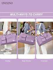 Weekender Holdall Bag with Shoe Compartment