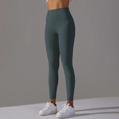 Women's High-Waisted Naked Feel Leggings – Seamless Yoga & Gym Workout Tights