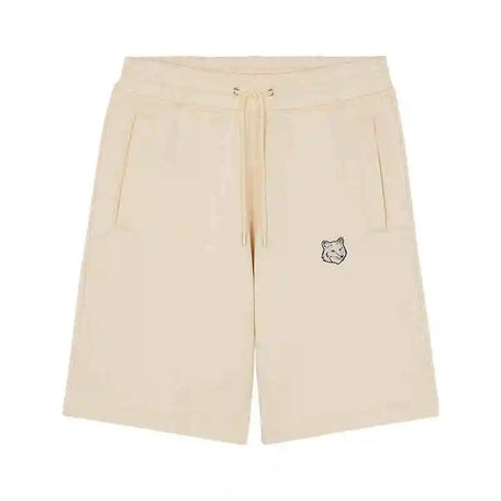 Men’s Embroidered Cotton Shorts – Casual High-Street Sports & Leisure Wear