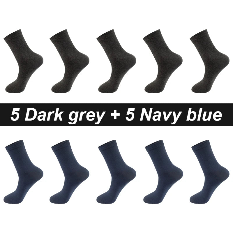 Men's Cotton Rich Socks, 10 Pairs