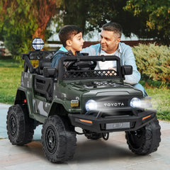 12V Licensed Toyota FJ Cruiser Kids Ride-On Truck with Remote Control