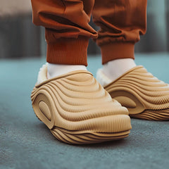 Waterproof Fleece-Lined Clog Slippers