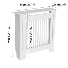 Super Tall 100CM Radiator Cover – Modern MDF Grill Shelf Cabinet