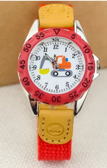 Kids' Colourful Number Quartz Watch
