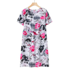 Elegance Collection: Summer Silk Nightdress