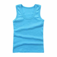 Kids' Cotton Vest Tops