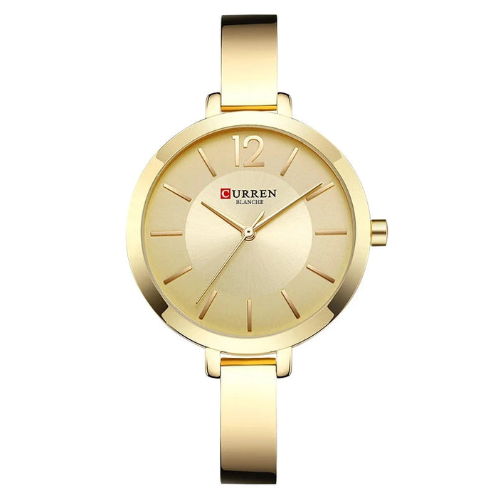CURREN Fashion Gold Ultra-Thin Women’s Watch, image 2
