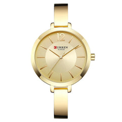 CURREN Fashion Gold Ultra-Thin Women’s Watch