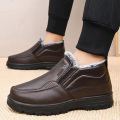 Men's Waterproof Warm Lined Snow Boots