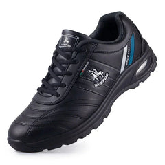 ALCUBIEREE Men's Outdoor Leather Casual Sneakers
