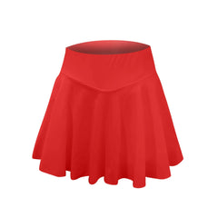 Women's High-Waisted Sports Skort – Lightweight Tennis & Yoga Skirt with Built-In Shorts