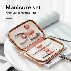 Elegance Pink Manicure & Pedicure Kit