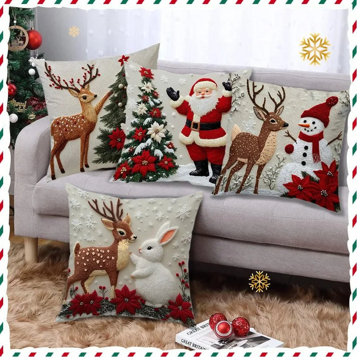Christmas cushion covers, set of 4, photo 1