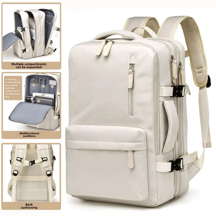 40x30x20 Cabin Backpack, Airline-Approved Travel & Laptop Bag