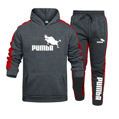 Men’s Printed Tracksuit – Hooded Sweatshirt & Joggers Set (S-4XL)
