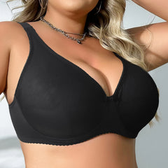 Beauwear Plus Size Underwire Bra – Seamless, Unlined Support for Fuller Busts