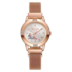 MINISO Hello Kitty Diamond Quartz Watch