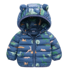 Kids' Lightweight Hooded Puffer Jacket