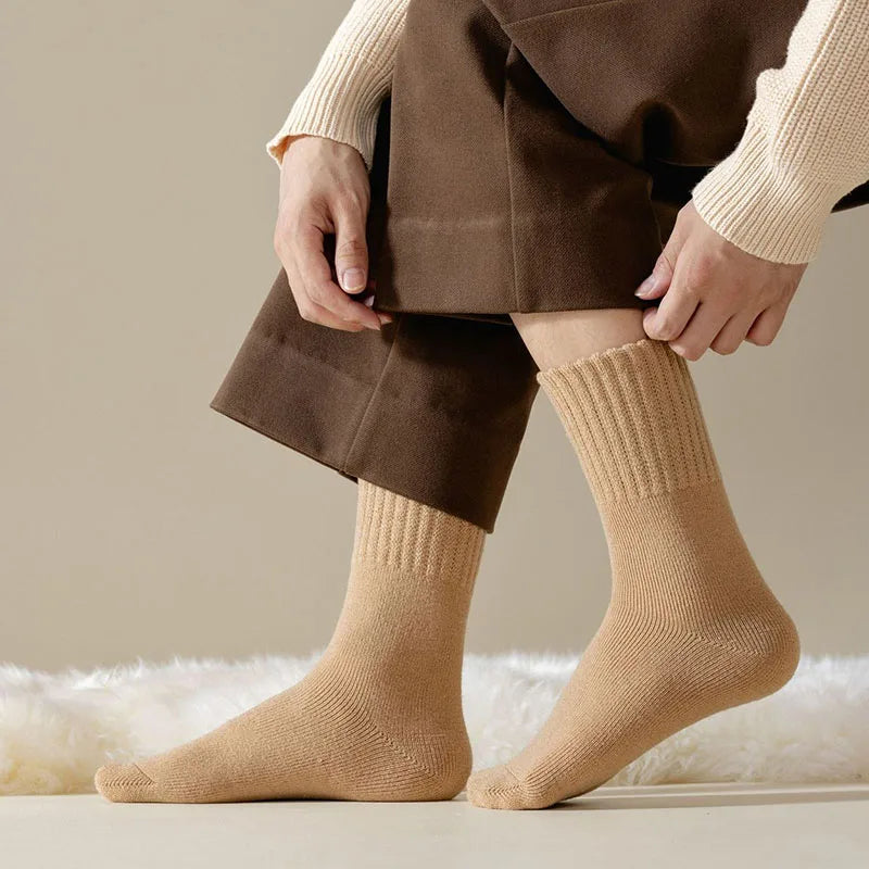Fleece-Lined Thermal Socks, 1 or 3 Pairs