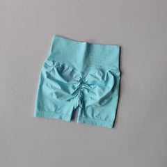 BreezeFit High-Waist Yoga Shorts
