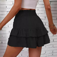 Women's Wide-Leg Draped Shorts – Casual & Versatile Summer Wear