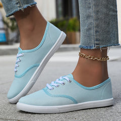 Canvas Charm: Women's Everyday Sneakers