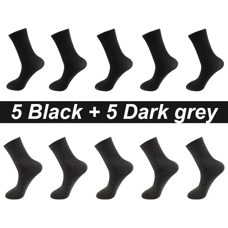Men's Cotton Rich Socks, 10 Pairs
